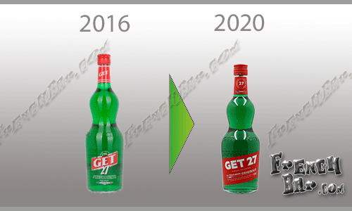 FrenchBar - Les alcools: GET 27<br />New Design 2020 - code barre