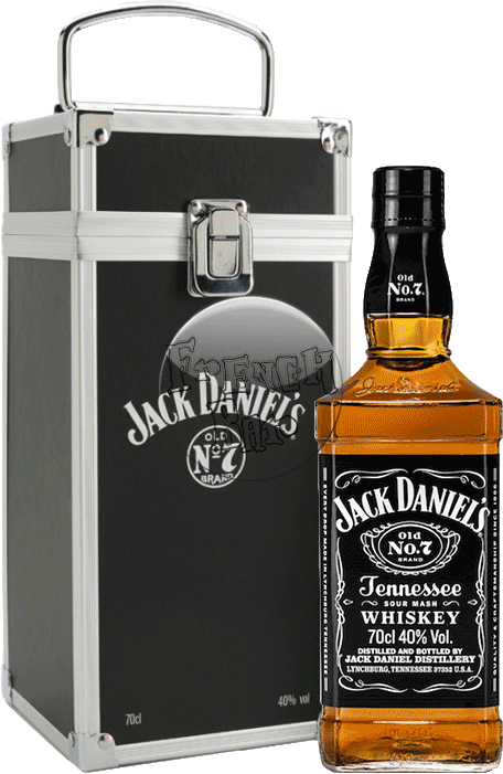 Coffret Jack Daniel's Flight Case en bouteille | Papadrinks