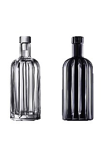 bouteille alcool  ABSOLUT Crystal Pinstripe   