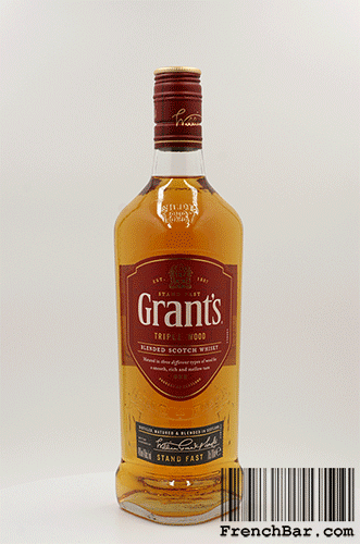 FrenchBar - Les alcools: GRANT'S Triple - code barre ean 5010327250007