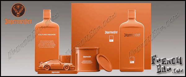 JägerMeister Pantone Design Culture Orange Limited